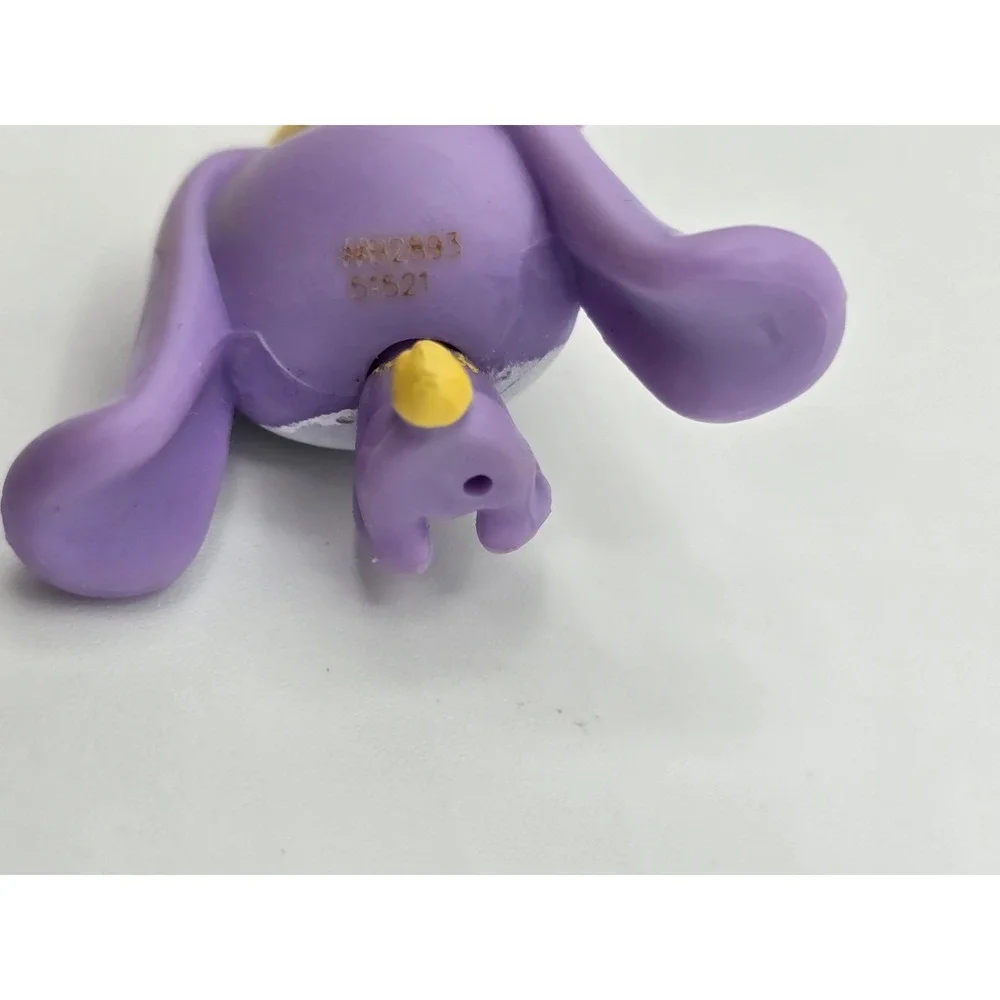 LITTLEST PET SHOP PURPLE BUNNY‎ RABBIT FIGURINE COLLECTIBLE LPS